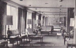 Wisconsin Whitewater The Main Lounge At Fairhaven