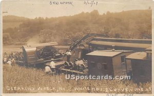 Clearing Wreck - Livingston Manor, New York