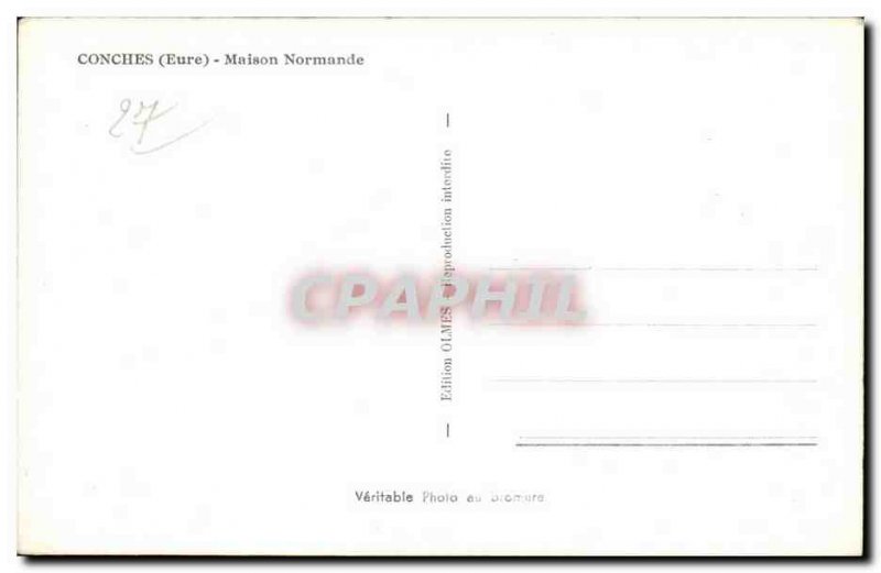 Goms - Norman house - Old Postcard