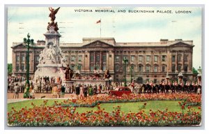 Victoria Memorial Monument London England DB Postcard U24