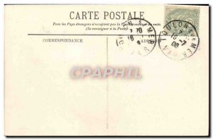 Old Postcard A Sunset Boat