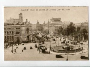 299770 SPAIN MADRID BANK Banco de Espana Vintage postcard