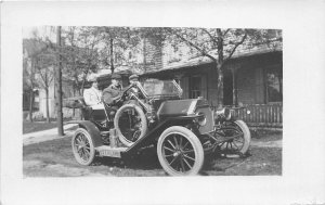 J44/ Early Automobile Auto RPPC Postcard c1910 193