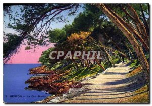 Old Postcard Menton Cap Martin