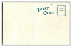 Senior High School Chanute Kansas Postcard