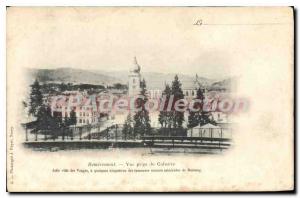 Old Postcard Remiremont Vue Prize Du Calvaire