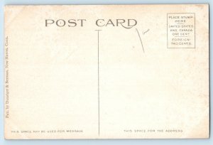 c1910 Watch Hill Rhode Island Vintage Postcard At The Beach Exterior View Field