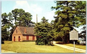 Postcard - Old Green Hill Church on the Wicomico River - Quantico, Maryland