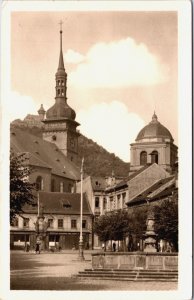 Czech Republic Most Namesti gen l Svobody Vintage RPPC C107