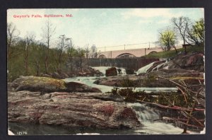 Maryland BALTIMORE Gwynn's Falls Divided Back