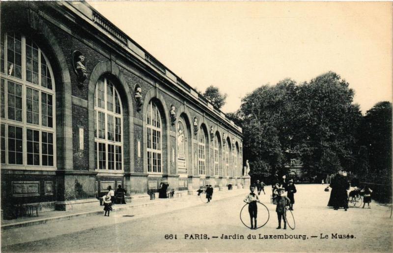 CPA AK PARIS 6e Jardin du Luxembourg. Le Musée P. Marmuse (241476)