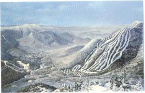 Waterville Valley Area & Ski Slopes New Hampshire NH