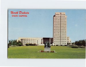 Postcard State Capitol North Dakota USA