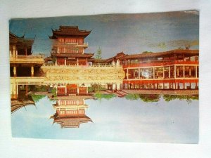 Chunqiu Pavilion in Li Yuan China Spring & Autumn Vintage Postcard