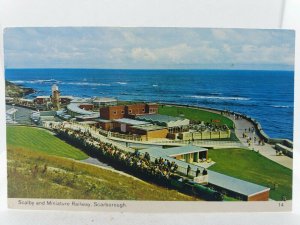 Vtg Postcard Scalby and Miniature Railway Scarborough