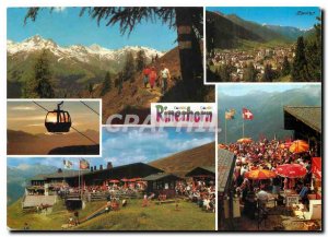 Postcard Modern Rinerhorn Davos Glarus