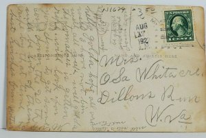 WVa VENITA SCHOOL 1912 Hampshire Co Higginsville Whitacre Family RP Postcard N10