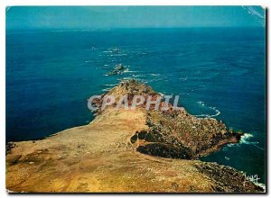 Postcard Modern Brittany Pointe du Raz South Finistere Aerial view of Pointe