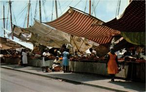 CPM AK Willemstad's famous floating market CURACAO (729832)