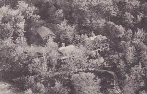 Vermont Rutland Aerial View Of Ledges Cabin Long Trail Lodge Of The Green Mou...