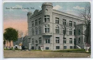 State Penitentiary Prison Jail Lincoln Nebraska 1915 postcard