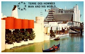 Montreal  Expo 67  Man and his World, Gondola ride on Ile Notre-Dame