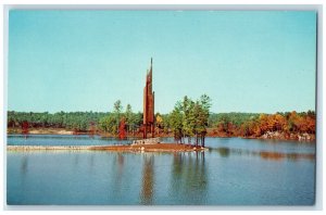 c1960's 610-Bell Instrument Presented to Stone Mountain The Carillon GA Postcard