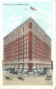 Hotel Savery - Des Moines, Iowa IA