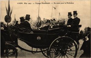 CPA LYON - Voyage Presidentiel. En route pour la Prefecture (426824)