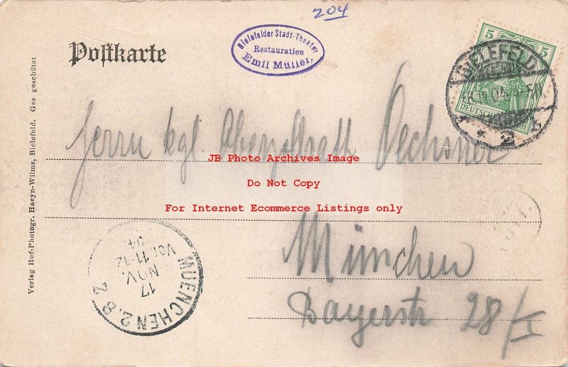 Germany, Bielefeld, Stadttheater, Exterior View