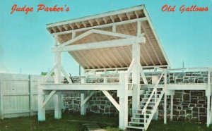 Postcard Reproduction Of Old 1886 Gallows Of Federal Court Fort Smith Arkansas