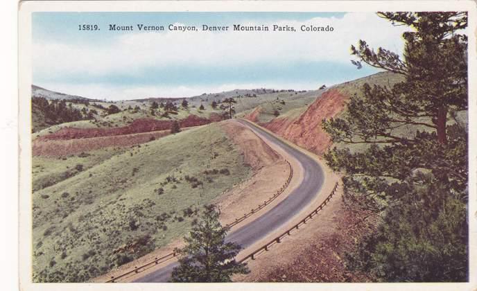 Mount Vernon Canyon - Denver Mountain Parks CO, Colorado - WB