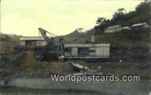 Loading a dirt Train Panama Canal Panama Unused 