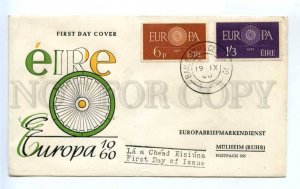 419005 Ireland 1960 year EUROPA CEPT First Day COVER