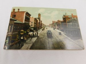 Circa 1910 East Main St. Downtown Signs Alliance, Ohio Vintage Postcard P29