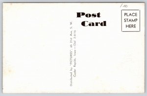 Mining~Cedar Rapids Iowa~Quaker Oats~Vintage Postcard