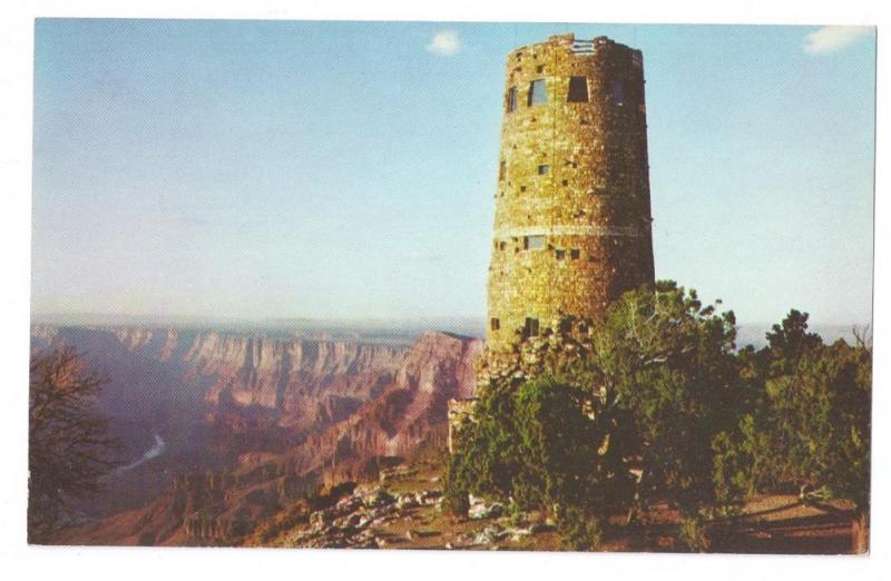 Grand Canyon Watch Tower Arizona AZ Fred Harvey Chrome