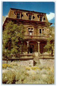 c1960 Savage Mining Co. Office Exterior Building Virginia City Nevada Postcard