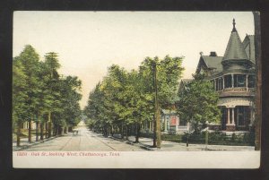 WEST CHATTANOOGA TENNESSEE RESIDENCE STREET SCENE VINTAGE POSTCARD 1906