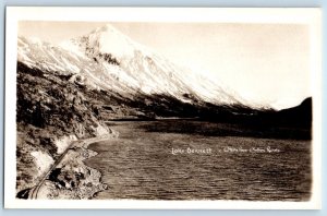 Yukon Canada Postcard Lake Bennett White Pass & Yukon Route c1930s RPPC Photo