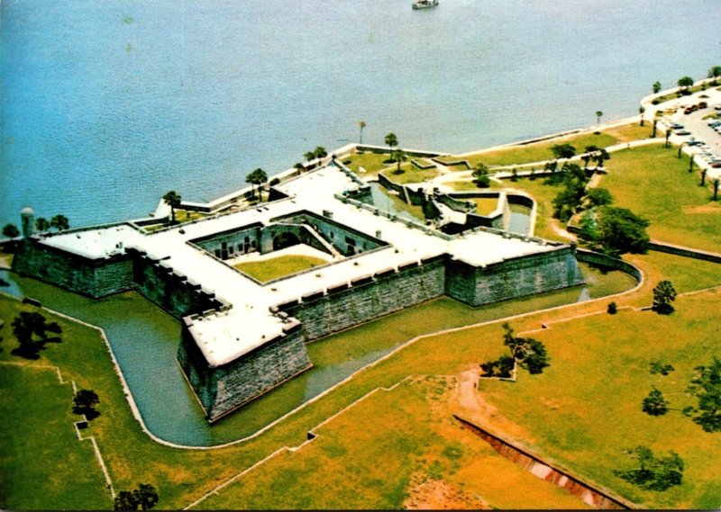 Florida St Augustine Aerial View Castillo San Marcos National Monument