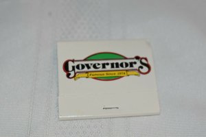 Governor's Famous Since 1974 Illinois Iowa 30 Strike Matchbook