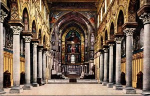 Italy Palermo Monreale Interno della Cattedrale