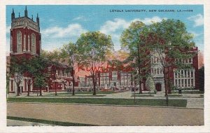 Postcard Loyola University New Orleans LA