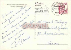 Modern Postcard Neuschwanstein castle