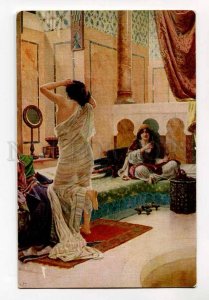 3042433 Semi-Nude SLAVE after Bathing HAREM by ERNST old LAPINA