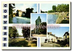 Postcard Modern Connerre Sarthe Le Moulin de la Croix The campground City Hot...