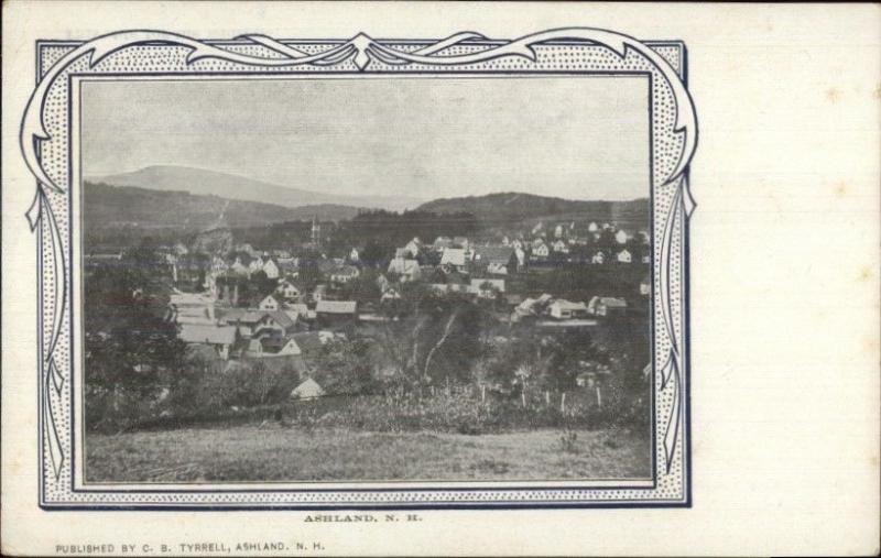 Ashland NH Birdseye View c1910 Postcard