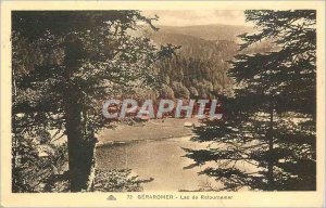 Old Postcard Gerardmer Lake Retournemer