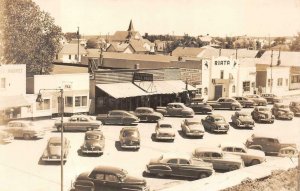 RPPC RIATA THEATRE CARS SOUTH DAKOTA REAL PHOTO POSTCARD (1950s)